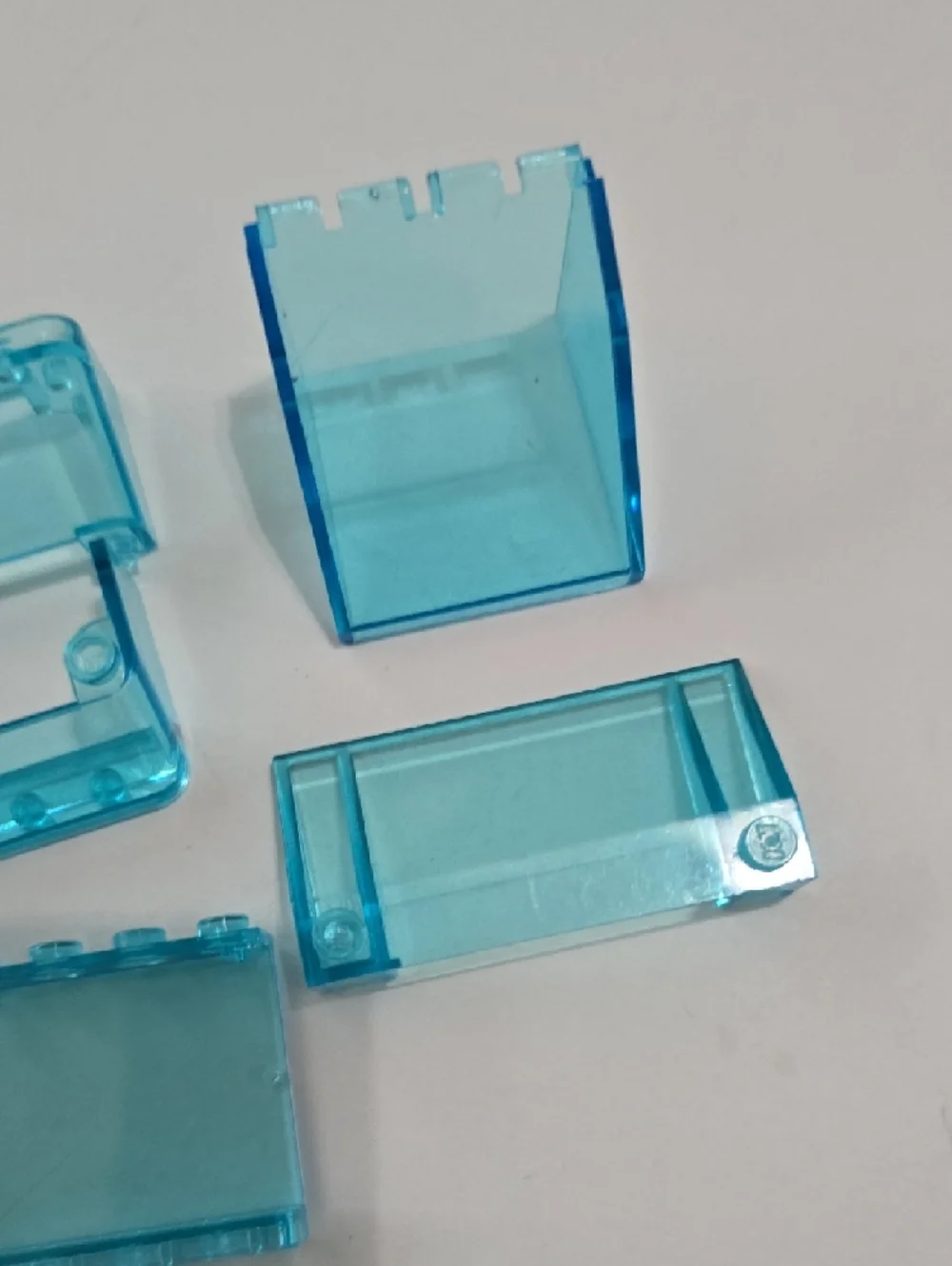 Lego Transparent Light Blue Building Brick Accessories - 11pc